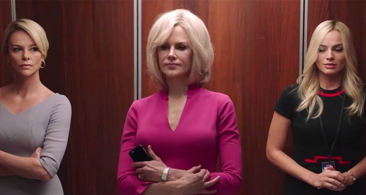 bombshell, nicole Kidman, margot robbie, Charlize Theron, Oscars