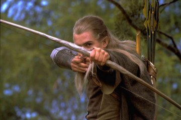 Orlando Bloom as Legolas in Peter Jackson’s ‘Lord of the Rings’ trilogy.