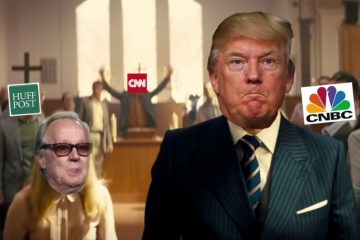 Donald Trump Kingsman Fake News Church