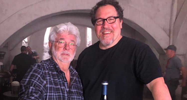 Jon Favreau George Lucas Star Wars The Mandalorian