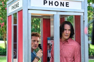 Keanu Reeves, Alex Winter and Willam Sadler in Bill and Ted Face The Music