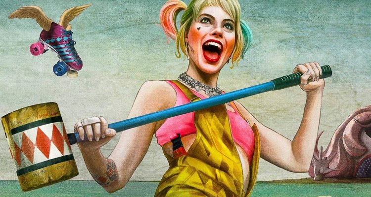 Birds of Prey Margot Robbie Art poster