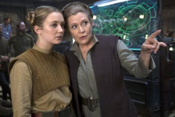 Billie Lourd Carrie Fisher Star Wars