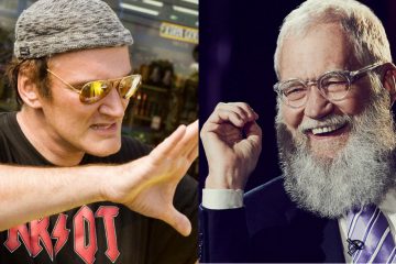 David Letterman Quentin Tarantino Fight