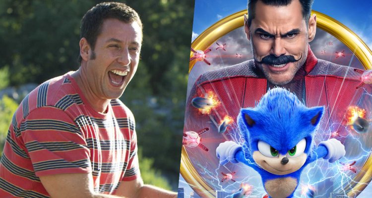 Adam Sandler Sonic Hedgehog Jim Carrey