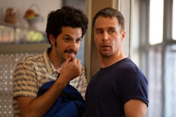 Sam Rockwell Ben Schwartz Blue Iguana