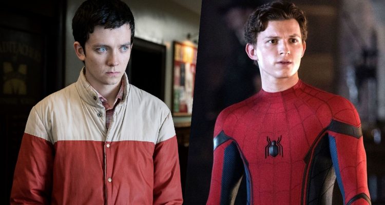 Asa Butterfield Tom Holland Spider-Man