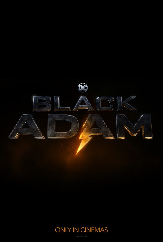 black adam -poster
