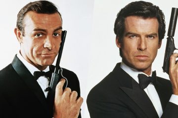Sean Connery Pierce Brosnan James Bond