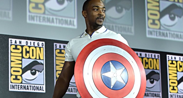 Anthony Mackie Captain America Shield