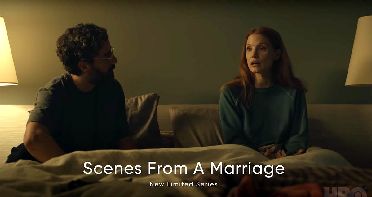 First Look: Jessica Chastain & Oscar Isaac In HBO's 'Scenes From A ...