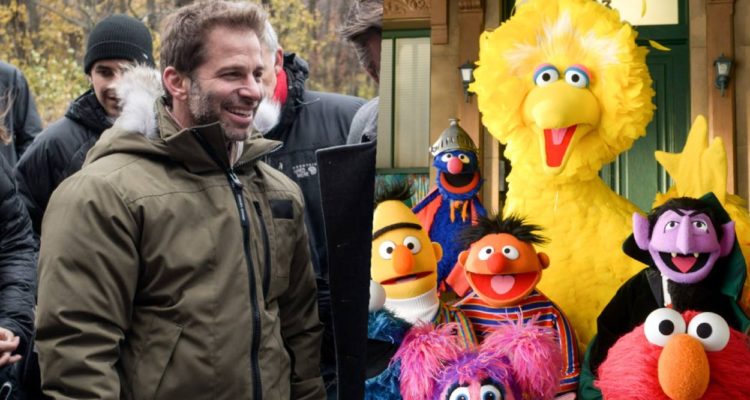 Zack Snyder Justice League Sesame Street