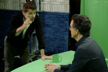 Zack Snyder Late Show Stephen Colbert