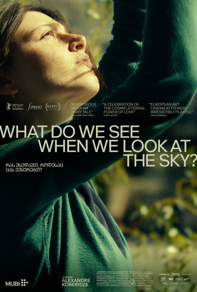 the enchanting sophomore feature from Georgian director Alexandre Koberidze. This isn’t just an ode to the impossibility of love, the magnetic pull that enwraps us and drags us, unknowingly, towards strangers, but to affection in all of its forms: to friends, to home, to the cobbled city streets, to ice cream and the birds that chirp and dance in the sky.