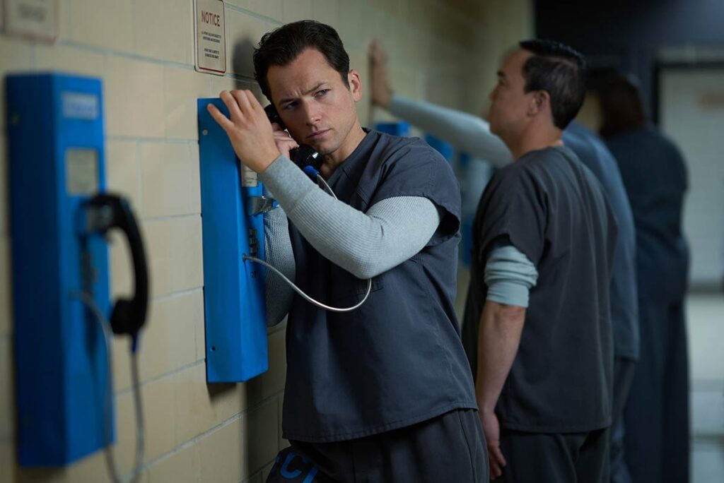 Black Bird, Taron Egerton and Paul Walter Hauser