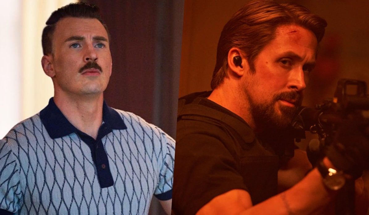 The Gray Man star Chris Evans on importance of moustache