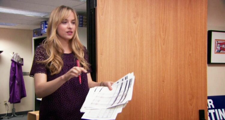 Dakota Johnson Describes Her Cameo In The Office Series Finale Like Crashing Someones 