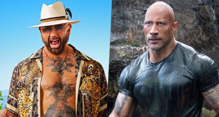 Dave Bautista the rock