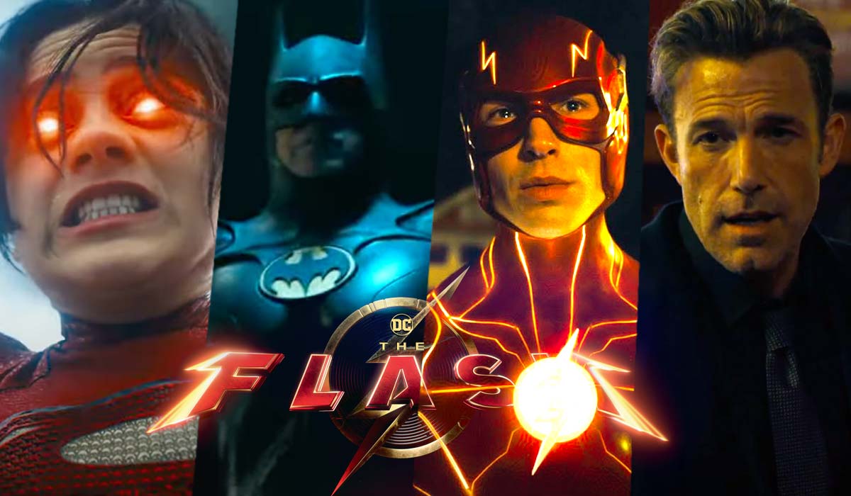 THE FLASH – Final Trailer (2023) Ben Affleck, Michael Keaton, Ezra Miller  Movie