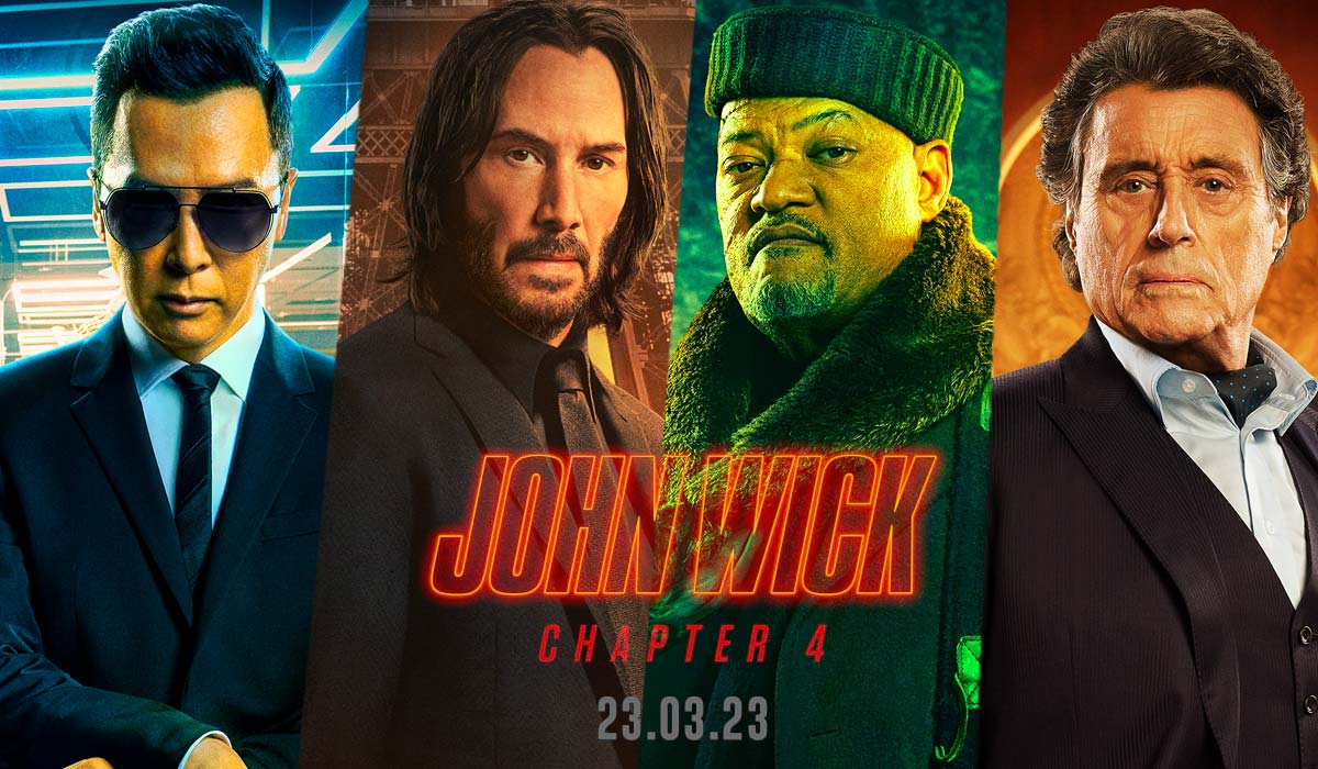 JOHN WICK: CHAPTER 4 - New Trailer (2023) Keanu Reeves, Donnie Yen Movie