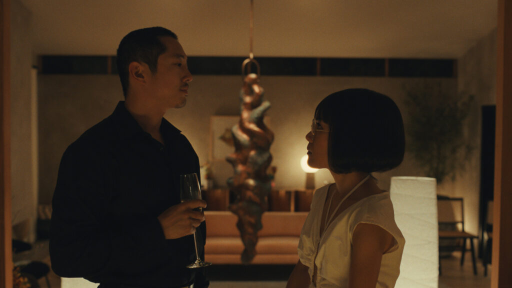 Steven Yeun and Ali Wong in Beef.