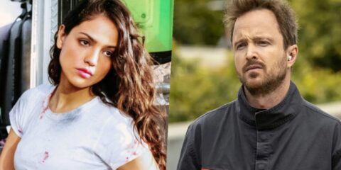 ash eiza Gonzalez Aaron paul