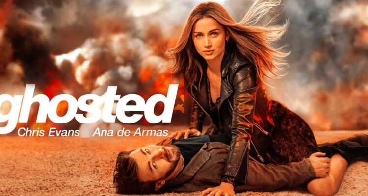 Ghosted stars Chris Evans, Ana de Armas preview the action rom-com