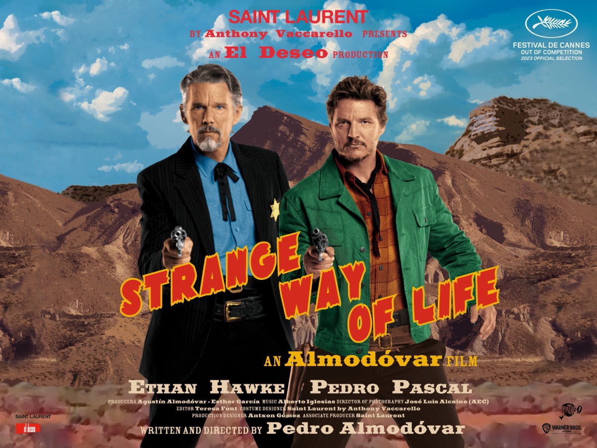 'Strange Way Of Life' Trailer Ethan Hawke & Pedro Pascal Star In Pedro