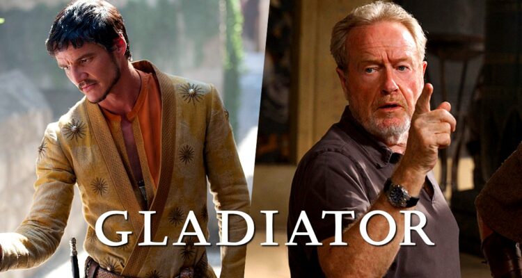    PEDRO PASCAL GLADIATOR 2 RIDLEY SCOTT PARAMOUNT  750x400 