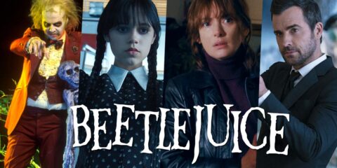 Beetlejuice 2, Tim Burton, Michael Keaton, Justin Theroux, Jenna Ortega,