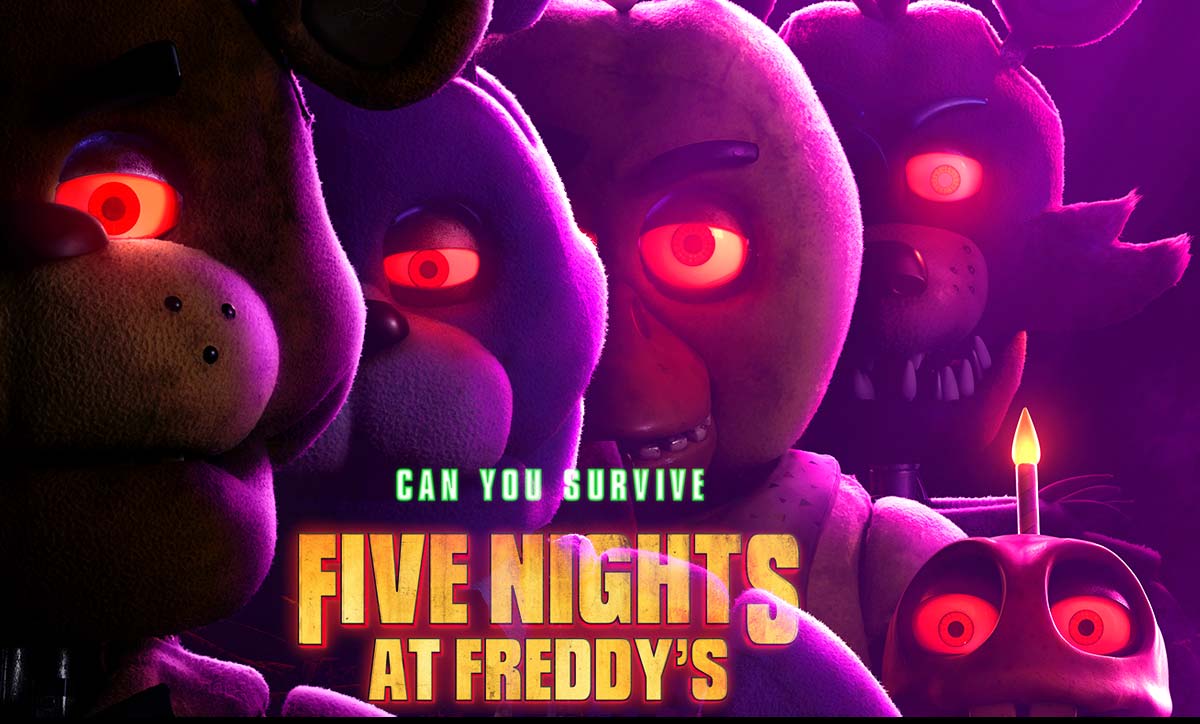 Five Nights at Freddy's animatronic mascots moved by themselves during shoot