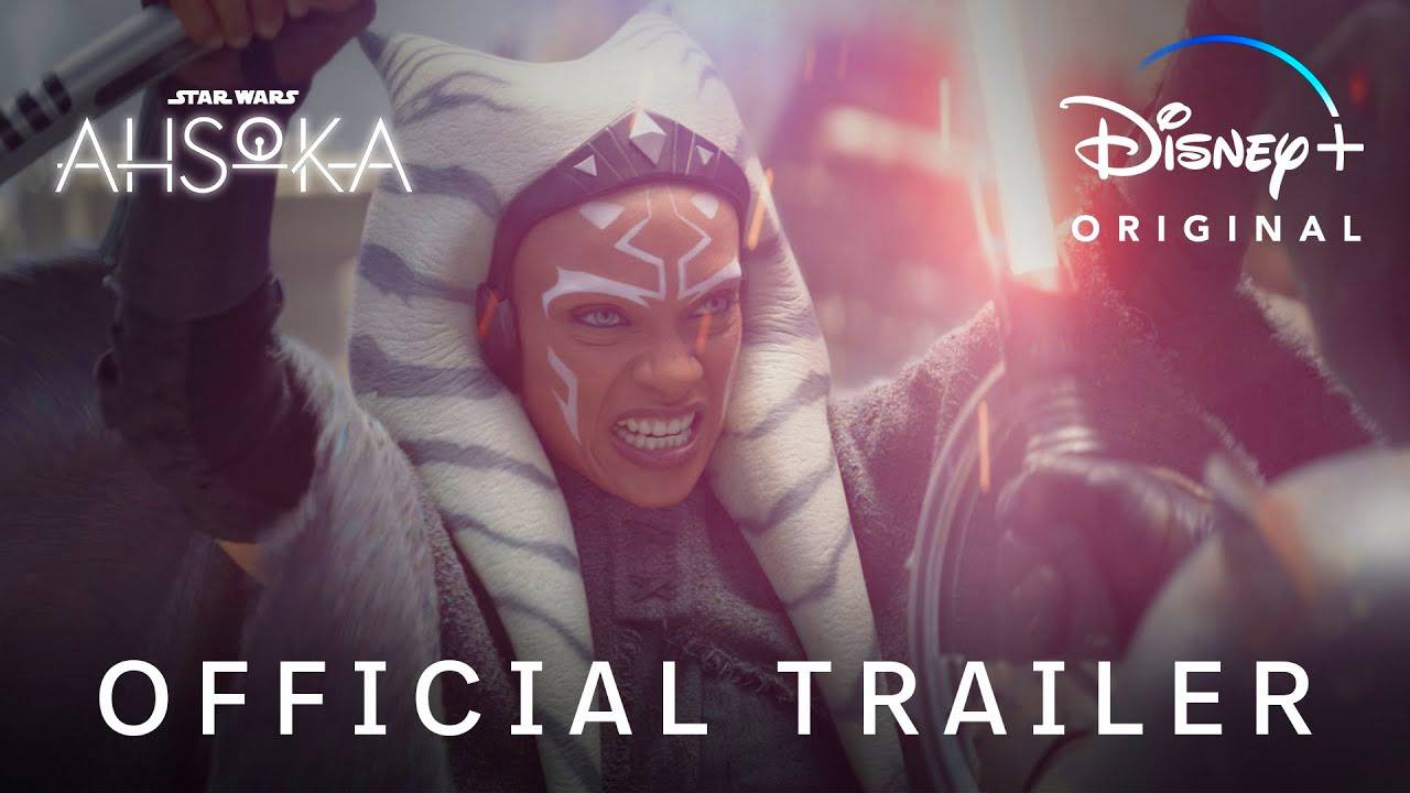 ‘star Wars Ahsoka Trailer Rosario Dawsons Jedi Series Launches August 23 On Disney 