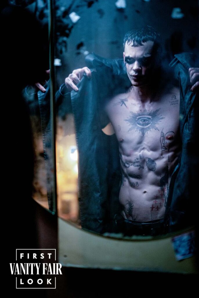 First Look: ‘The Crow’ Starring An Edgy, Tattooed Bill Skarsgård