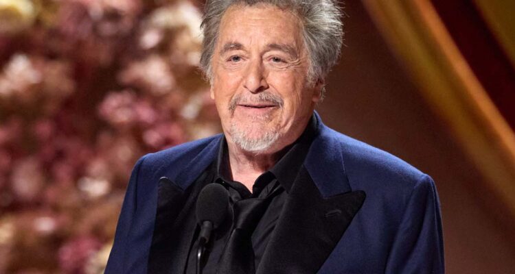 Al Pacino presents the Oscar® for Best Picture during the live ABC telecast of the 96th Oscars® at the Dolby® Theatre at Ovation Hollywood on Sunday, March 10, 2024.