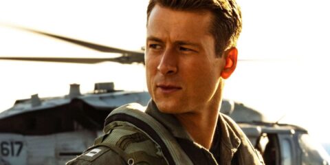 Glen Powell Top Gun Maverick