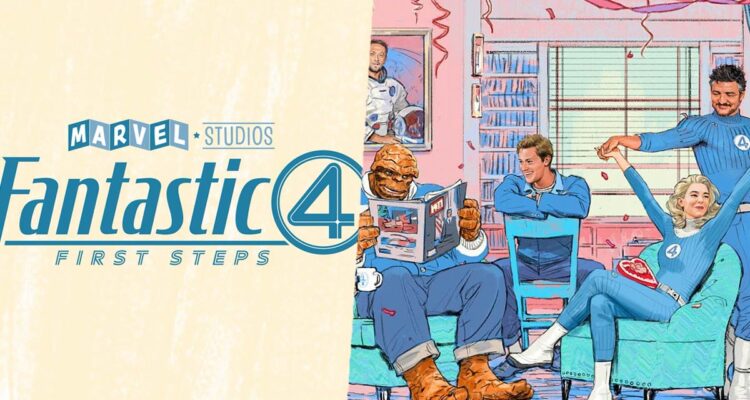 Sweat à Capuche Marvel Fantastic Four: First Steps - Motifs Comics Officiels - Homme Et Femme - Coupe Classique 241g