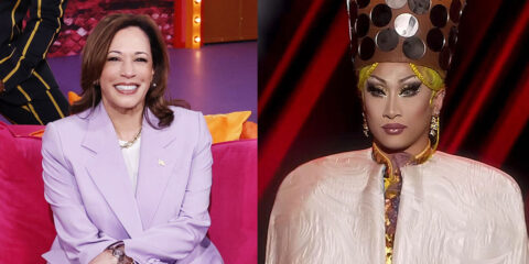 Kamala Harris, Nymphia Wind, RuPaul's Drag Race