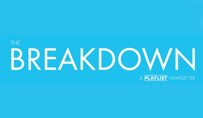 The Breakdown, The Playlist, Gregory Elmwood