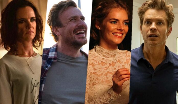 JASON SEGEL, SAMARA WEAVING, TIMOTHY OLYPHANT, AND JULIETTE LEWIS STAR IN THE TRIP DIRECTED BY JORMA TACCONE