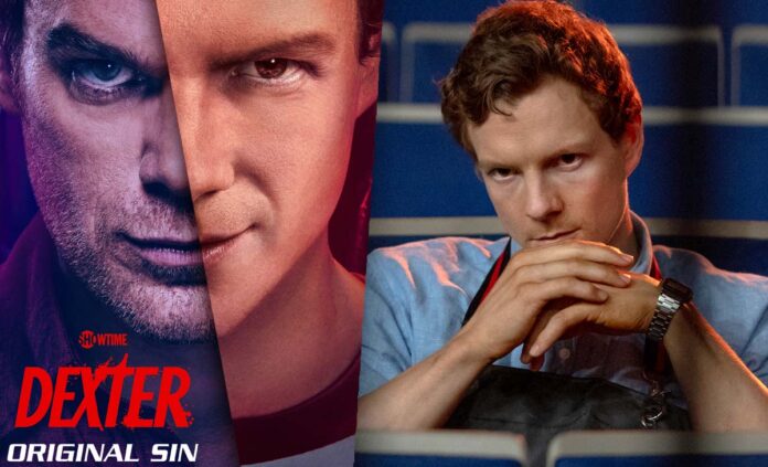 Patrick Gibson as Dexter Morgan in Dexter: Original Sin,