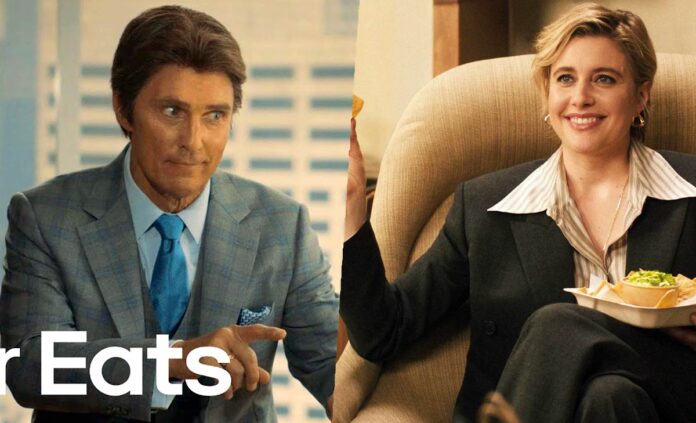 Matthew McConaughey Wants Greta Gerwig To Make A Football Conspiracy-Theory Film In New Super Bowl Ad