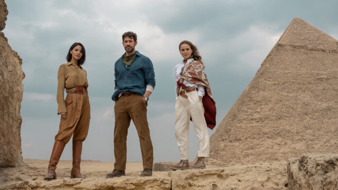'Fountain Of Youth' Trailer: Guy Ritchie's Latest Pic At Apple Starring John Krasinsk, Natalie Portman & Eiza González Debuts On May 23
