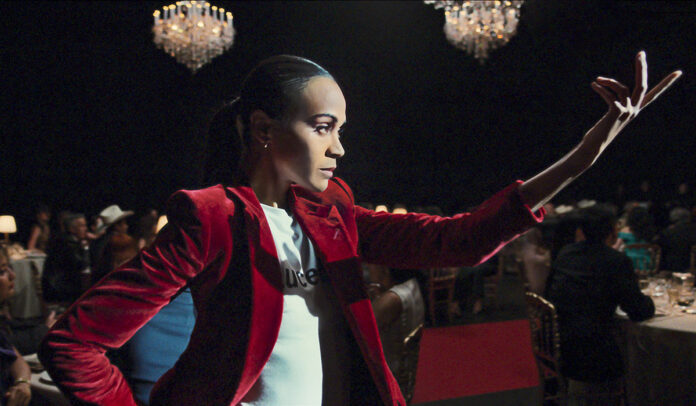 Zoe Saldana, Emilia Perez, El Mal