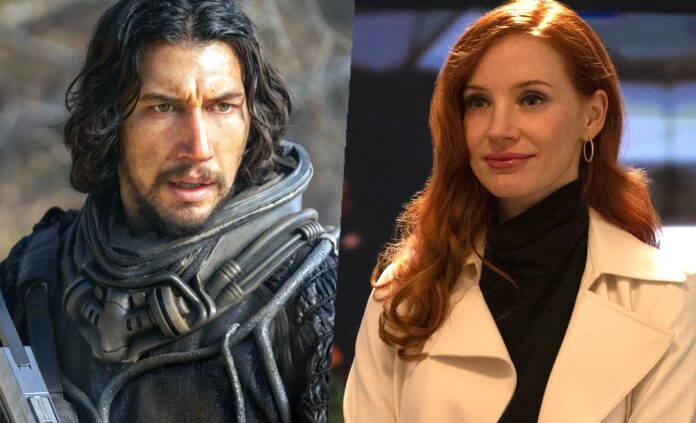 'The Dealer': Apple Picks-Up Art World Drama Series Starring Jessica Chastain & Adam Driver