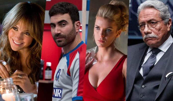 Jennifer Lopez, Brett Goldstein, Betty Gilpin and Edward James Olmos star in OFFICE ROMANCE