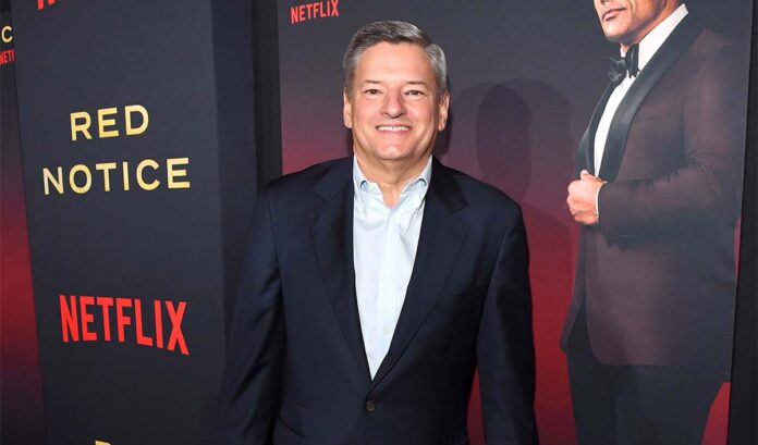 Ted Sarandos, Netflix, Red Notice event