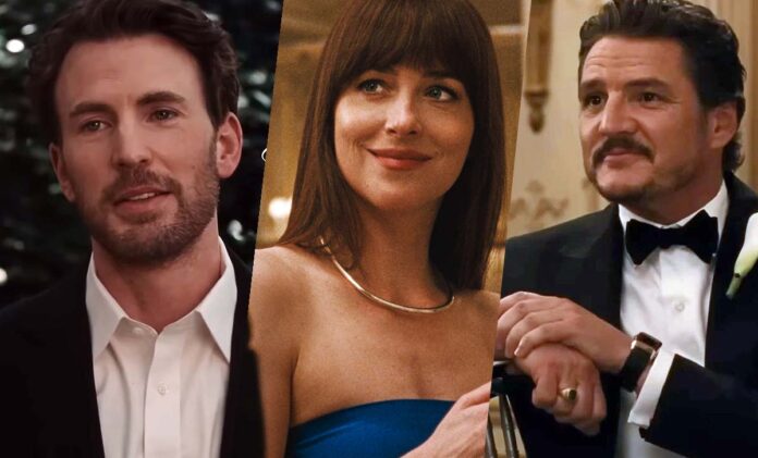‘The Materialists’ Trailer: Dakota Johnson, Pedro Pascal & Chris Evans Play Dating Games On