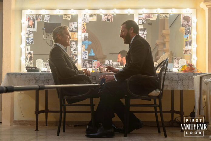 Jay Kelly, Adam Sandler, George Clooney, Noah Baumbach
