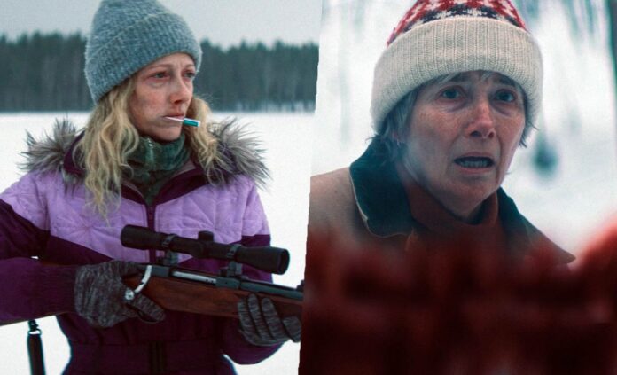 ‘Dead Of Winter’ Trailer: Emma Thompson, Judy Greer, Marc Menchaca, and Laurel Marsden