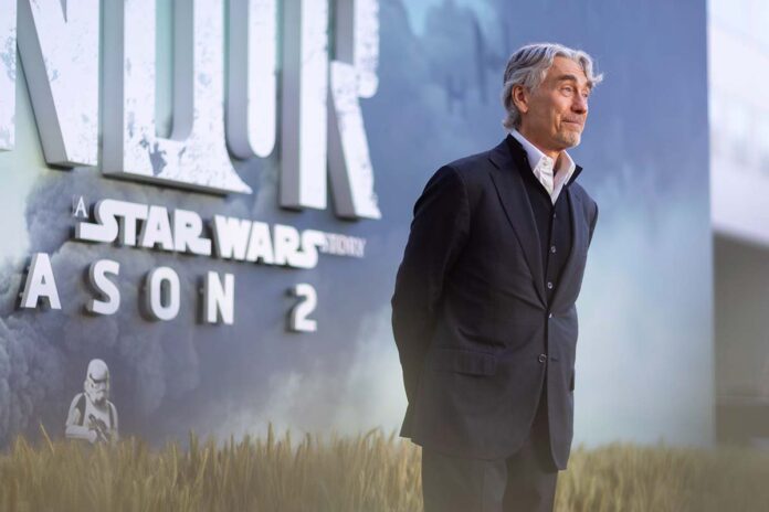 Tony Gilroy attends the UK Sneak Peek Event of Lucasfilm's 'Andor Season 2' at Lightroom, London on April 10th, 2025. (Photo by StillMoving.Net for The Walt Disney Company Limited)